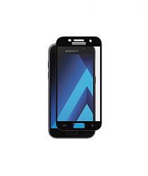 محافظ صفحه نمایش شیشه‌ای مدل Full Cover 3D مناسب برای گوشی سامسونگ Samsung Galaxy A3 2017