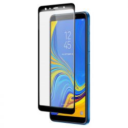 محافظ صفحه نمایش شیشه‌ای مدل Full Cover 3D مناسب برای گوشی سامسونگ Samsung Galaxy A7 2018