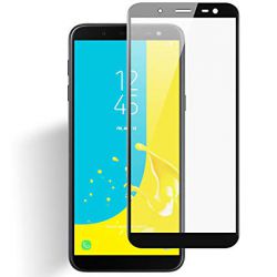 محافظ صفحه نمایش شیشه‌ای مدل Full Cover 3D مناسب برای گوشی سامسونگ Samsung Galaxy J6 2018