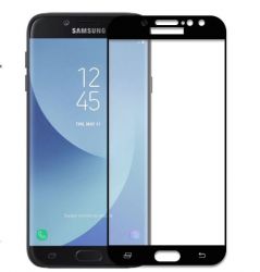 محافظ صفحه نمایش شیشه‌ای مدل Full Cover 3D مناسب برای گوشی سامسونگ Samsung Galaxy J7 Pro