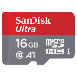 کارت حافظه سن دیسک 16 گیگابایت microSDXC کلاس 10 A1 سرعت 100MB/S